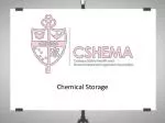 Chemical Storage - slide 1
