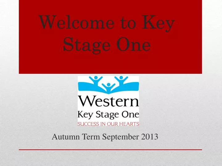 welcome to key stage one