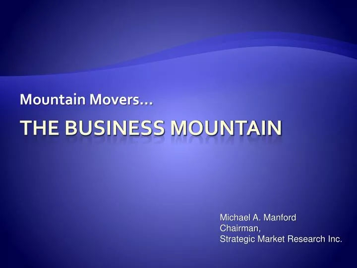mountain movers