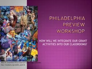 Philadelphia Preview Workshop