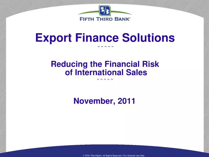 export finance solutions reducing the financial risk of international sales