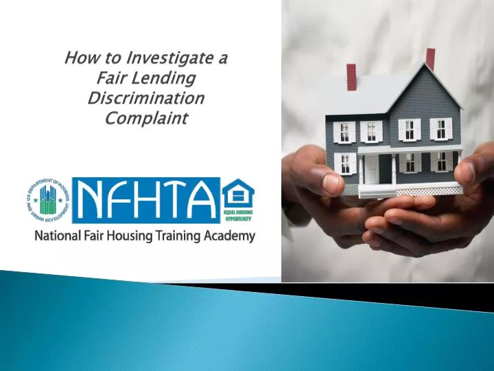 how to investigate a fair lending discrimination complaint