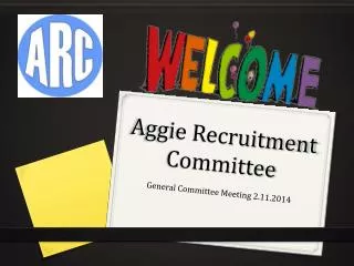 Aggie Recruitment Committee