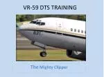 VR-59 DTS TRAINING - slide 1