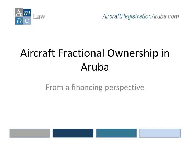 aircraft fractional ownership in aruba