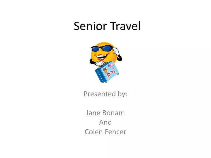 senior travel