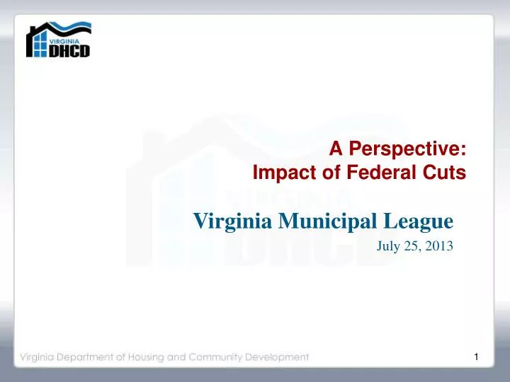 a perspective impact of federal cuts