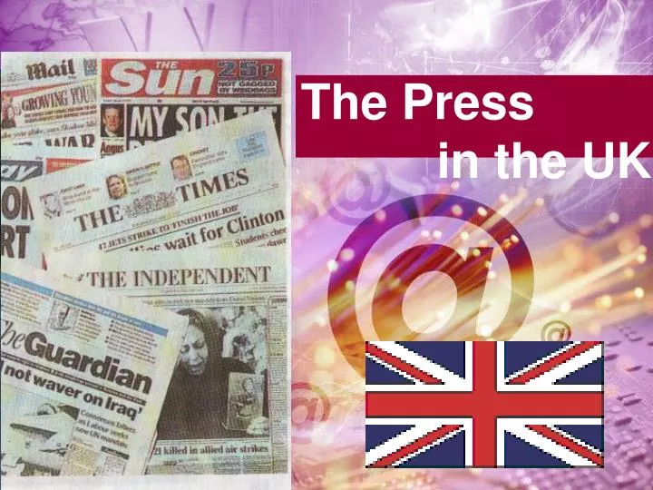the press in the uk
