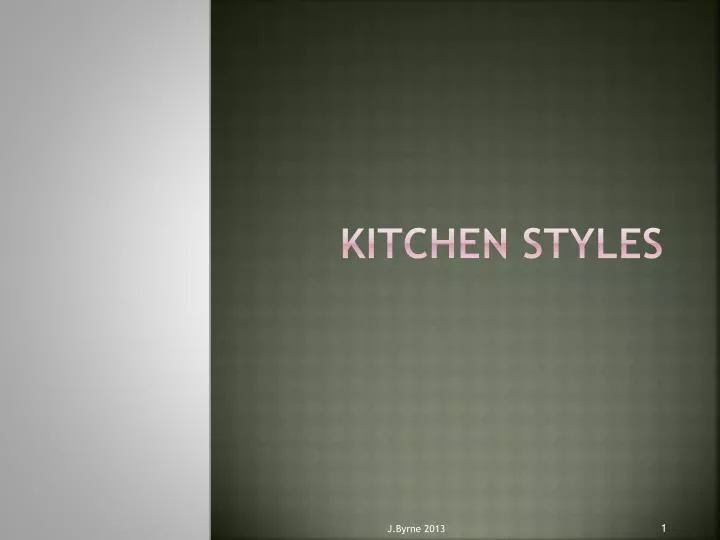 kitchen styles