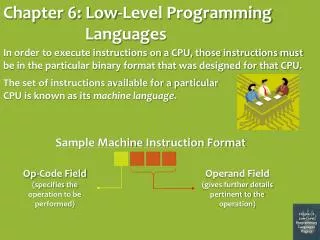 Chapter 6: Low-Level Programming Languages