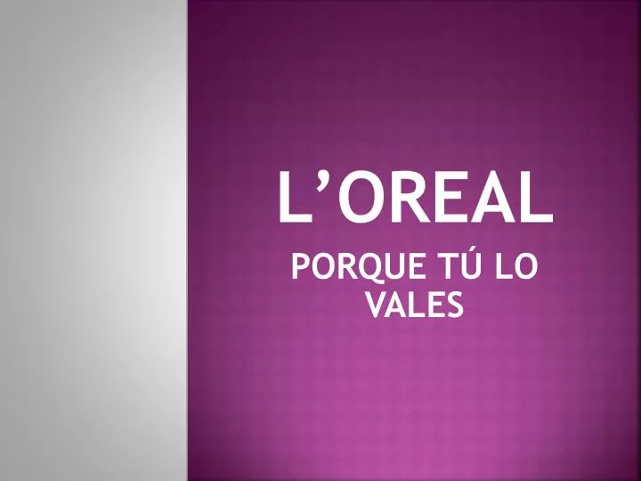 l oreal