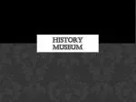 History Museum - slide 1