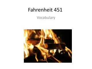 Fahrenheit 451