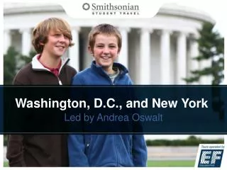 Washington, D.C., and New York