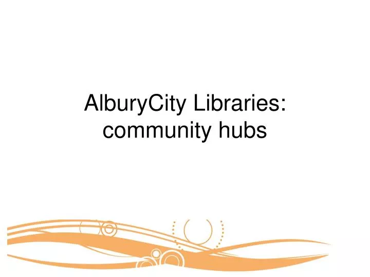 alburycity libraries community hubs