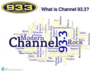 What is Channel 93.3?
