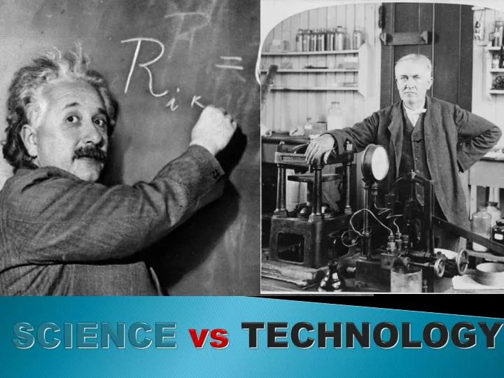 science vs technology