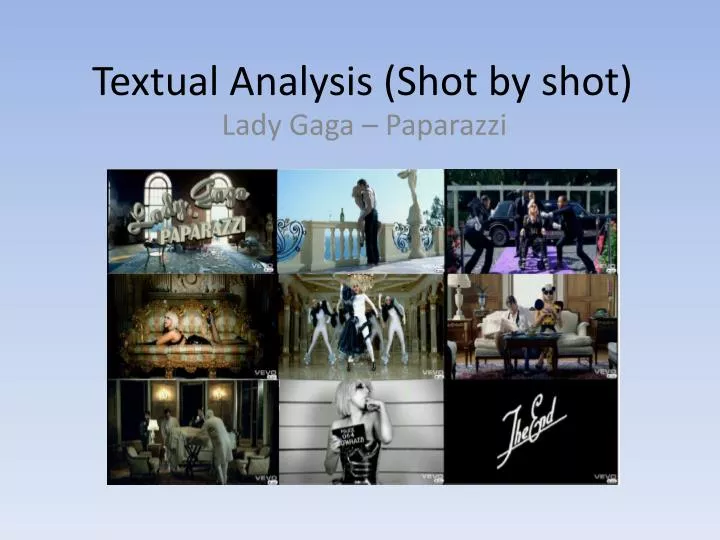 textual analysis shot by shot