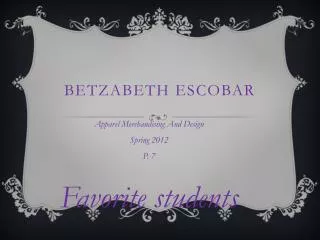 Betzabeth Escobar