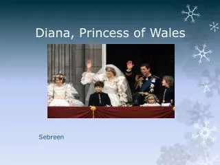 Diana, Princess of Wales