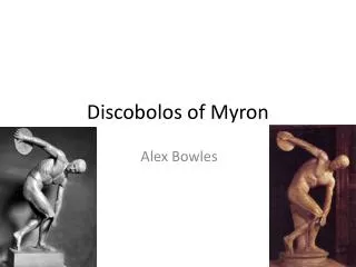 Discobolos of Myron