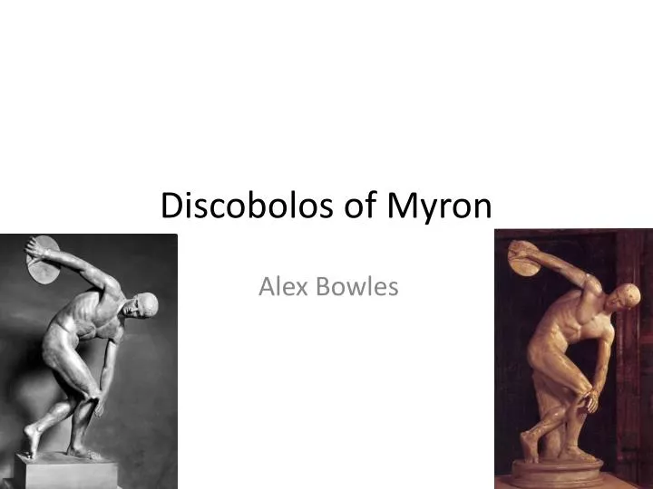 discobolos of myron