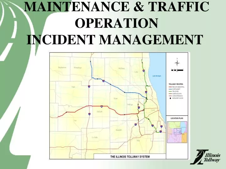 maintenance traffic operation incident management