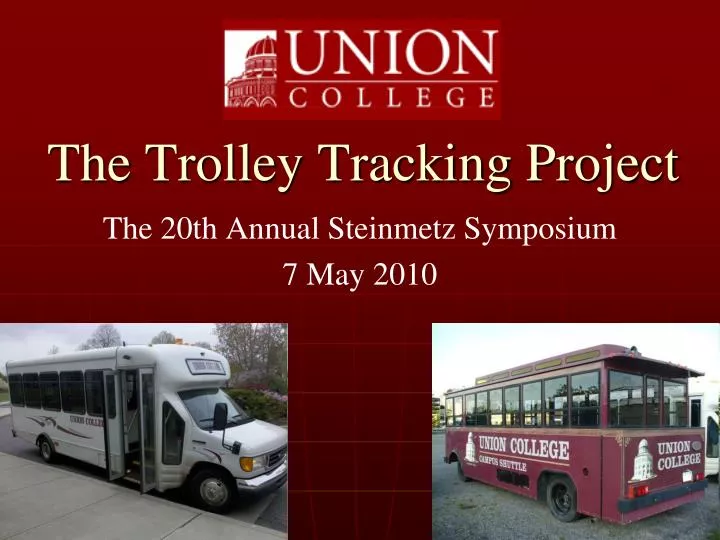 the trolley tracking project