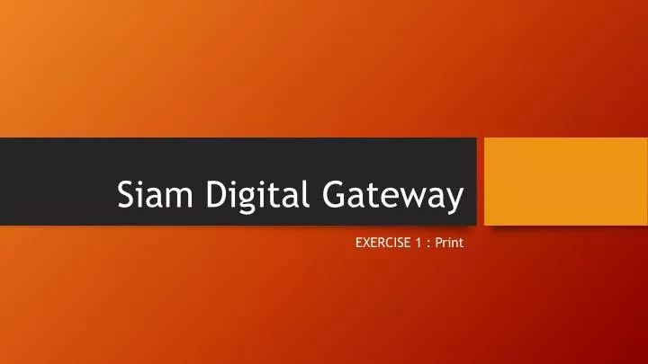 siam digital gateway