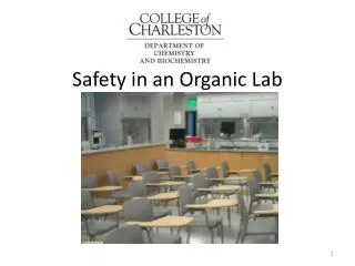 Safety in an Organic Lab