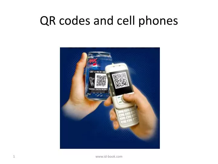 qr codes and cell phones