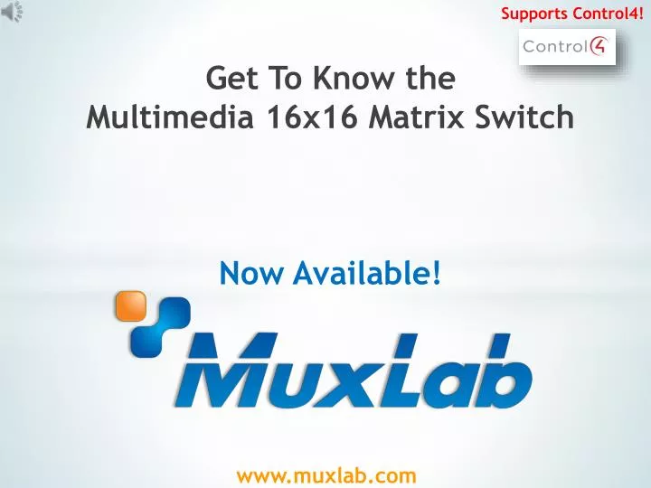 get to know the multimedia 16x16 matrix switch now available