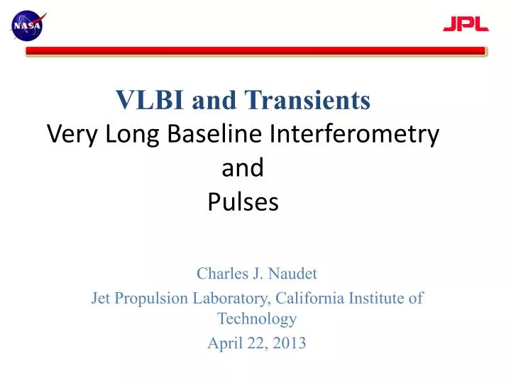 vlbi and transients very long baseline interferometry and pulses