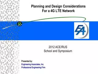 Planning and Design Considerations For a 4G LTE Network