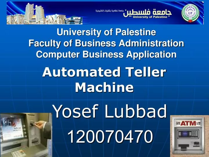 university of palestine faculty of business administration computer business application