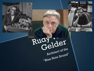 Rudy Van Gelder