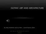 Gothic Art and Architecture - slide 1