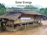 Solar Energy - slide 1