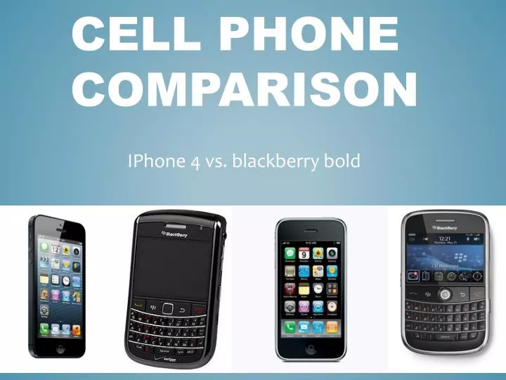 cell phone comparison