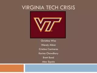 Virginia Tech Crisis