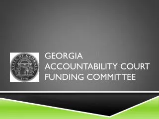 Georgia Accountability Court Funding Committee