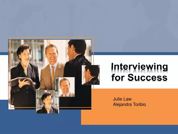 interviewing for success