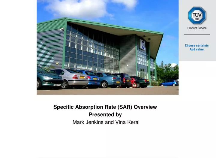 specific absorption rate sar overview presented by mark jenkins and vina kerai