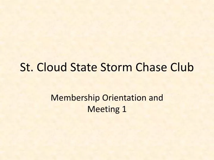 st cloud state storm chase club