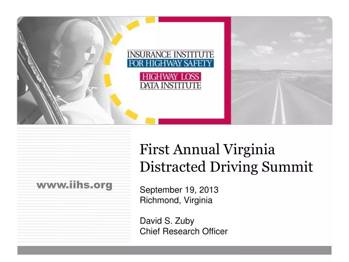 first annual virginia distracted driving summit