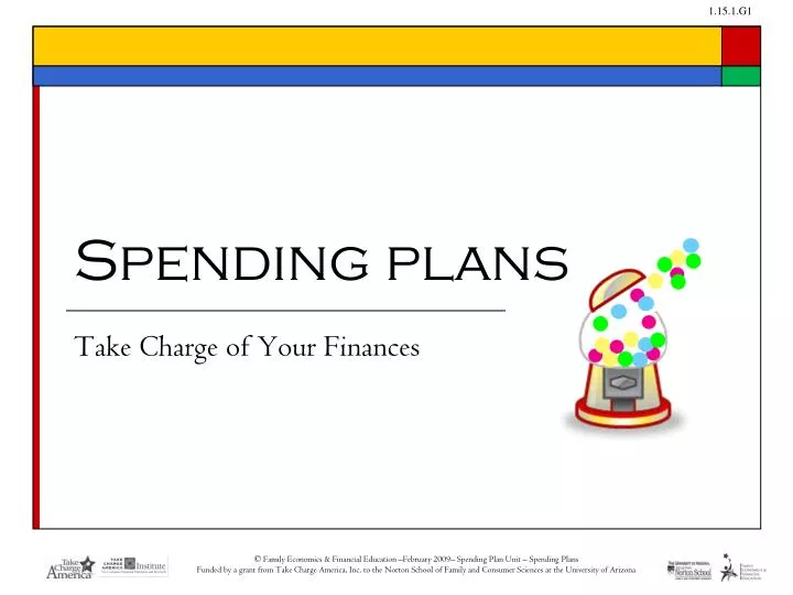 spending plans