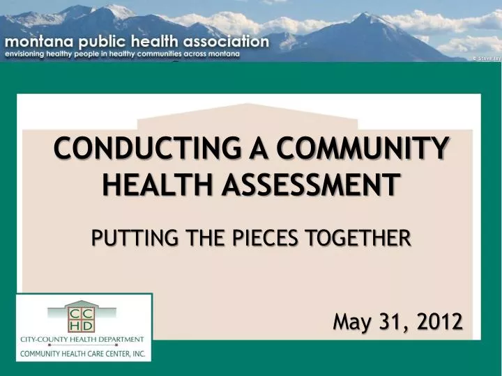 conducting a community health assessment