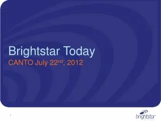 Brightstar Today