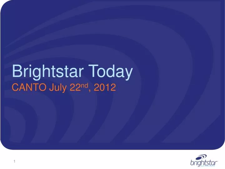 brightstar today