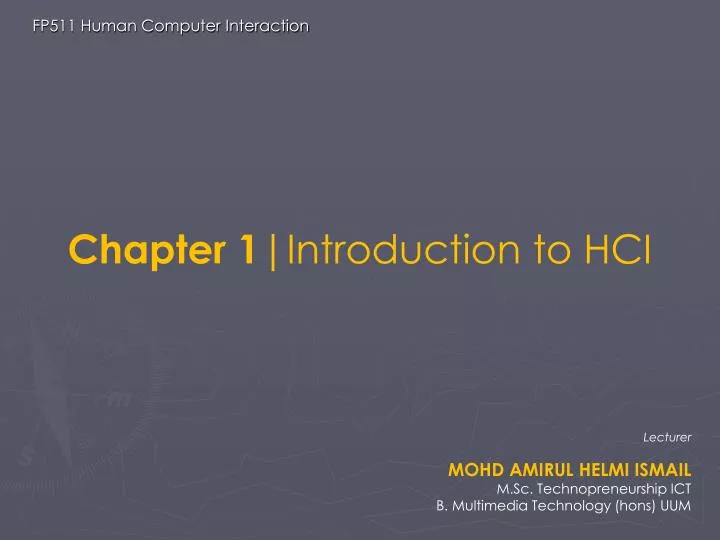chapter 1 introduction to hci